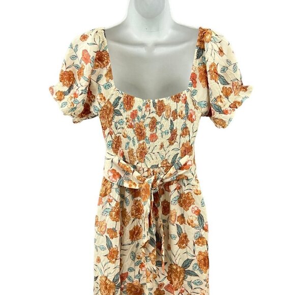 Fortunate One Caramel Kisses Midi Dress Size S - Picture 8 of 16